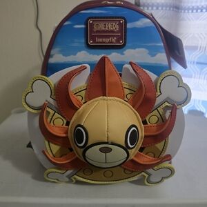 Loungefly One Piece Sunny Backpack - Red, Orange, Yellow